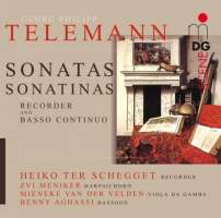 Telemann: Sonatas and Sonatinas for Recorder and b. c.
